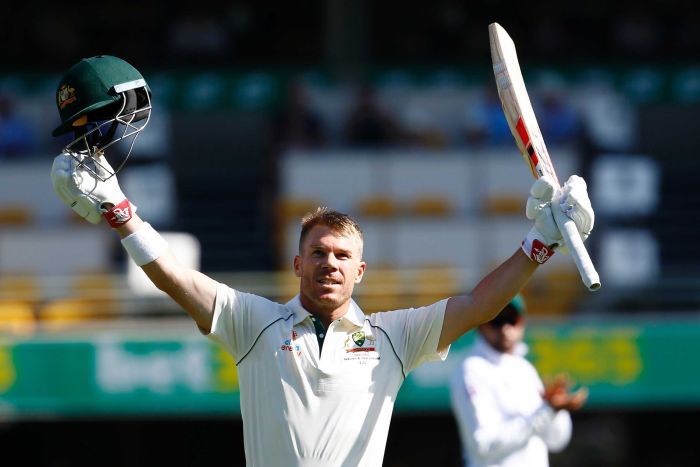 Dave Warner’s speed stuns.