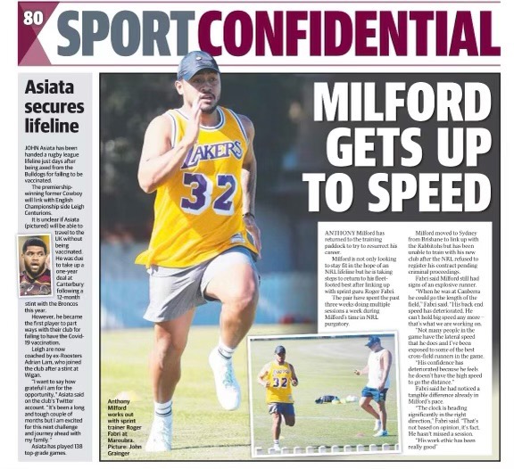 Anthony Milford Daily Telegraph Dec 2021